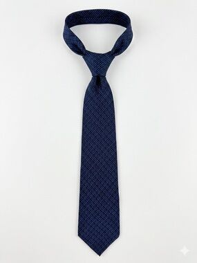 Cocktail Collection 100% Silk Navy Textured Men's Tie